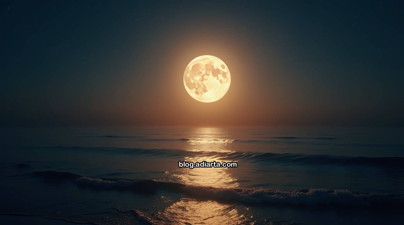 Bulan Purnama dan Supermoon: Keindahan Langit yang Selalu Bikin Terpana
